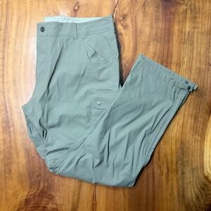 Kuhl Men's Pants 40 x 32 Hiking Outdoor Convertible stealth Renegade Nylon I4-1